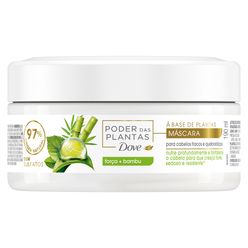 Máscara Capilar DOVE Poder das Plantas Força + Bambu 190ml