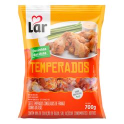 Coxinha da Asa de Frango LAR Temperados Congelado 700g