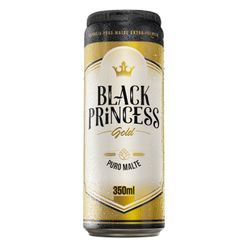 Cerveja BLACK PRINCESS Gold Puro Malte 350ml