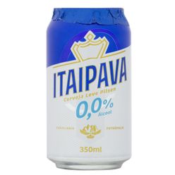 Cerveja ITAIPAVA Pilsen Zero Álcool 350ml