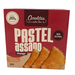 Pastel CAROLITAS Frango sem Lactose, sem Glúten e sem Soja 300g