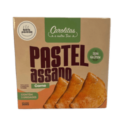 Pastel CAROLITAS Carne sem Lactose, sem Glúten e sem Soja 300g