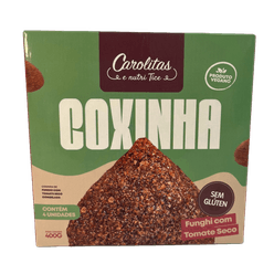 Coxinha CAROLITAS Fit Funghi com Tomate Seco Sem Lactose, Sem Glúten e sem Soja 400g