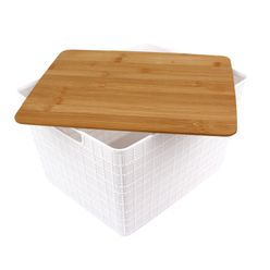 Caixa Organizadora Plástico com Tampa 21.5x29.7x35.1 - A\CASA