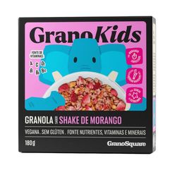 Granola GRANO SQUARE GRANO KIDS Shake de Morango 180g