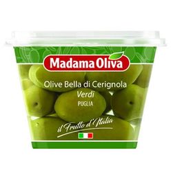 Azeitona Verde Italiana MADAMA OLIVA Cerignola Sem Caroço 190g