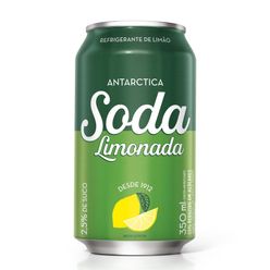 Refrigerante Soda Limonada ANTARCTICA Lata 350ml