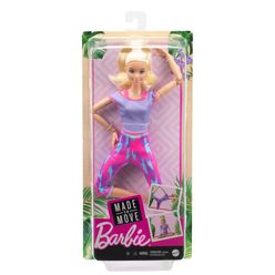 Boneca BARBIE Feita para Mexer