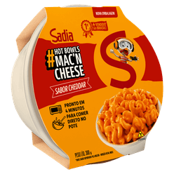 Mac'N Cheese SADIA Hot Bowls Cheddar 300g