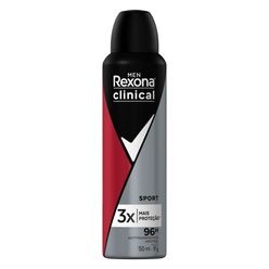 Desodorante REXONA Clinical Sport Men Aerossol 150ml
