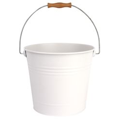 Balde Organizador Farmhouse Aço Galvanizado 26x23.5cm - A\CASA