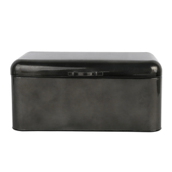 Porta Mantimentos Onix Preto 33x19x12- A\CASA