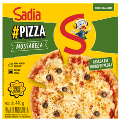 Pizza Sadia Mussarela 440g