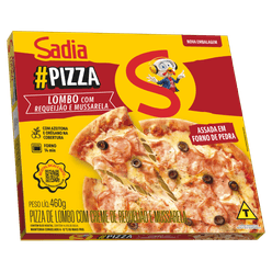 Pizza Sadia Mussarela, Lombo E Catupiry 460g