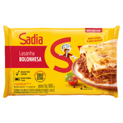 Lasanha SADIA Bolonhesa 600g