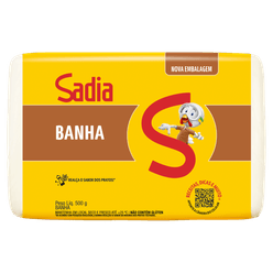 Banha Suína SADIA 500g