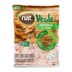 Coxinha da Asa de Frango VERDE Nat Congelado IQF 1kg