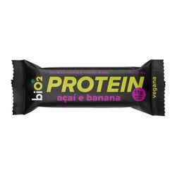 Barra BIO2 PROTEIN VEGANA Açaí e Banana 45g