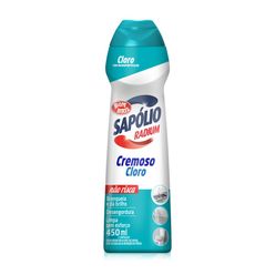 Saponáceo Cremoso SAPÓLIO RADIUM com Cloro 450ml