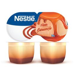 Sobremesa Nestlé Flan Baunilha Com Calda De Caramelo 200g