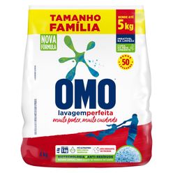 Lava Roupa Em Pó OMO Lavagem Perfeita 4kg