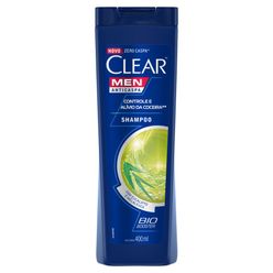 Shampoo Anticaspa CLEAR Men Controle e Alívio da Coceira 400ml