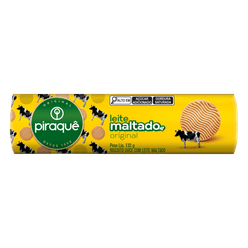 Biscoito PIRAQUÊ Leite Maltado Original 132g