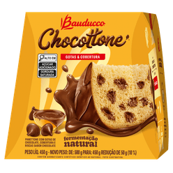 Chocottone BAUDUCCO Gotas e Cobertura Caixa 450g