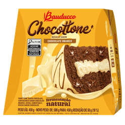 Chocottone BAUDUCCO Chocolate Branco caixa 450g