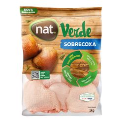 Sobrecoxa de Frango NAT Verde Congelado IQF 1kg