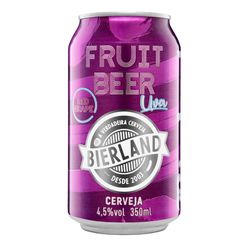 Cerveja BIERLAND Fruit Beer Uva 350ml