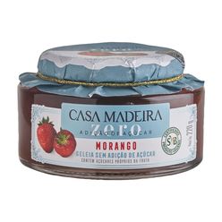 Geleia CASA MADEIRA sem Açúcar Morango 220g