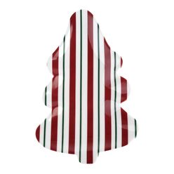 Petisqueira Natal Melamina Verde e Amarelo 20cm - A\CASA