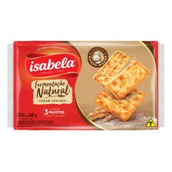 Biscoito ISABELA Cream Cracker Fermentação Natural 350g