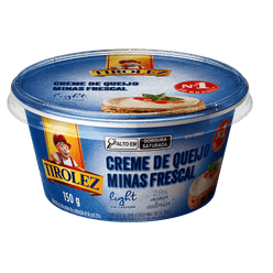 Creme de Queijo TIROLEZ Minas Frescal Light 150g