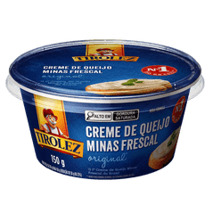 Creme de Queijo TIROLEZ Minas Frescal Original 150g