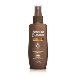 Óleo Bronzeador CENOURA & BRONZE Spray FPS 6 110ml