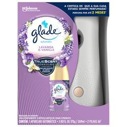 Aparelho Desodorizador De Ambiente Glade Automático Lavanda Com Refil 269ml