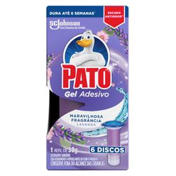 Refil Sanitário Pato Gel Adesivo Lavanda 38g