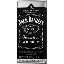 Chocolate GOLDKENN Jack Daniel's Ao Leite Com Licor 100g