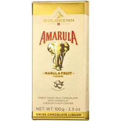 Chocolate GOLDKENN Amarula Ao Leite Com Licor 100g