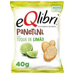 Snack EQLIBRI Panetini Toque de Limão 40g