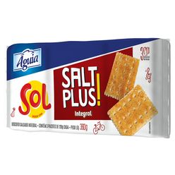 Biscoito SOL Integral Salt Plus! Salgado 360g