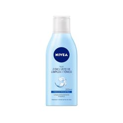 NIVEA Loção 2 em 1 200ml - Leite de Limpeza e Tônico