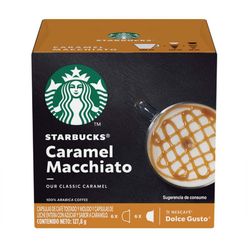 Café STARBUCKS Caramel Macchiato 127.8g com 12 Cápsulas