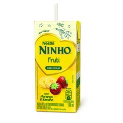 Bebida Lactea Ninho Fruit Morango E Banana 190ml