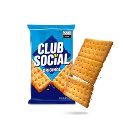 Biscoito Salgado CLUB SOCIAL original multipack 144g