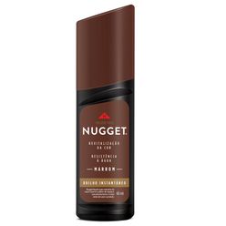 Graxa para Sapato Líquida Marrom NUGGET 60ml