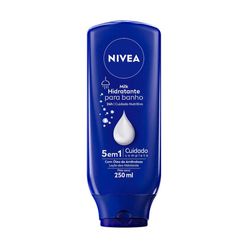 Loção Hidratante Nivea Milk Para O Banho Pele Seca 250ml