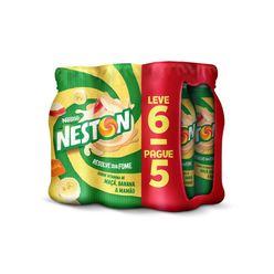 Bebida Láctea NESTLE Neston Maça, Banana e Mamão Leve 6 Pague 5 280ml cada